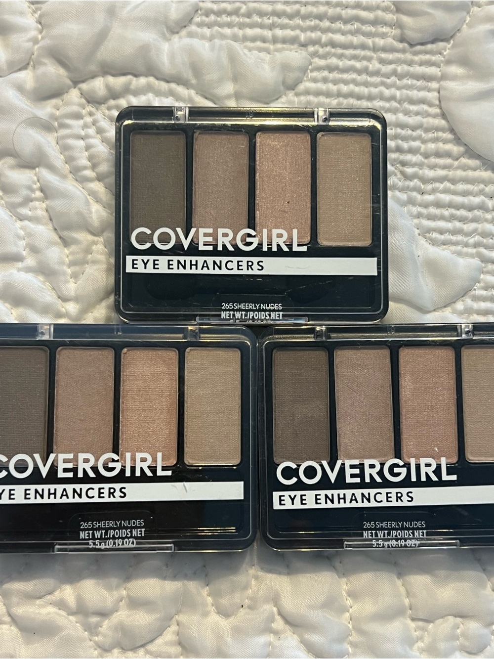 Lot Of 3 Covergirl Eye Enhancers Eyeshadow 0.19 oz Sealed #265  New
